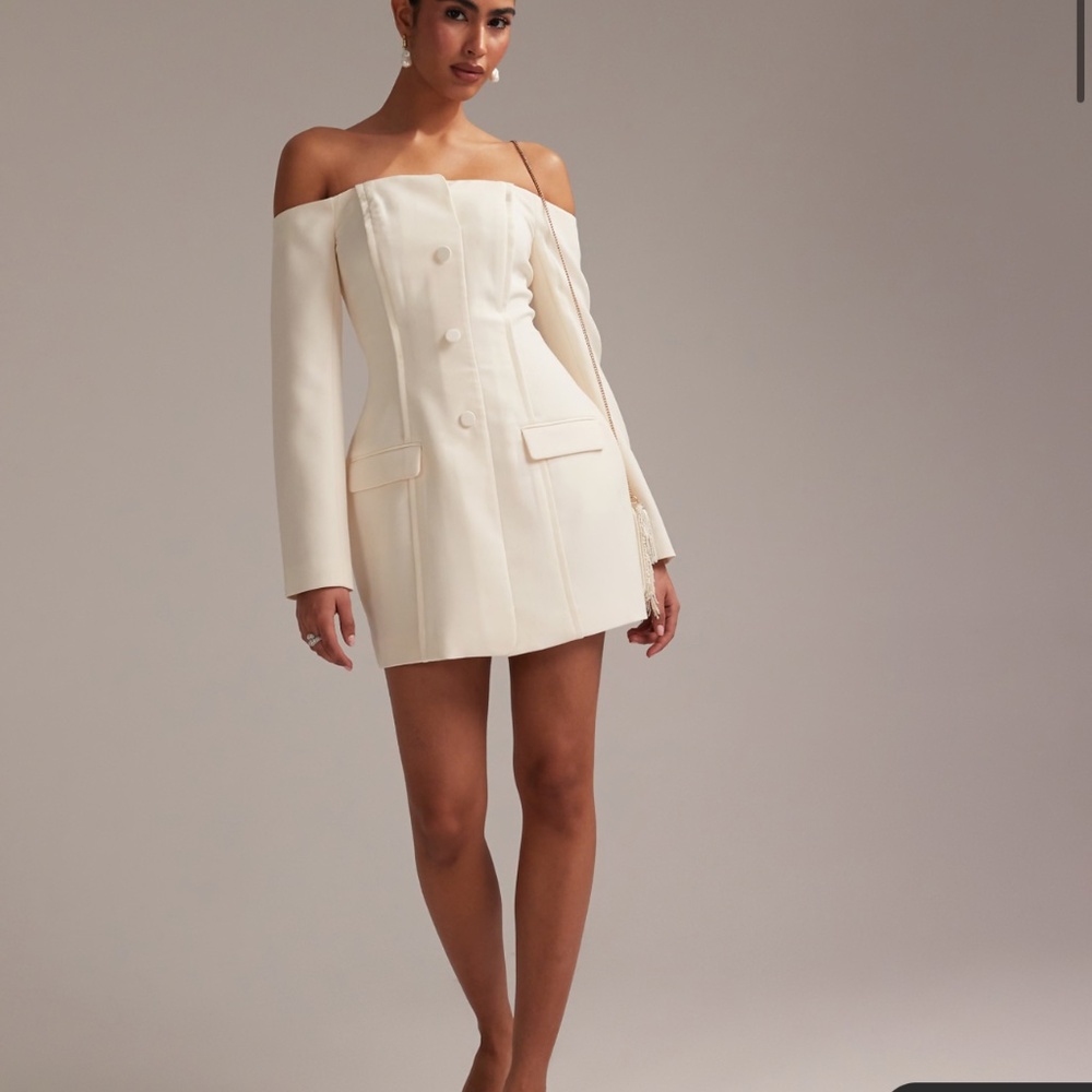 Asos White Mini Dress